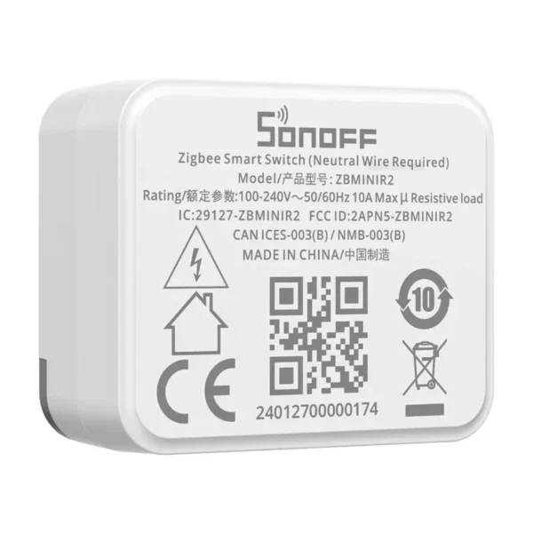 SONOFF ZigBee išmanusis jungiklis ZBMINIR2 - Image 7