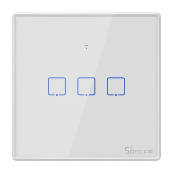 Smart Switch WiFi + RF 433 Sonoff T2 EU TX (3-channel)